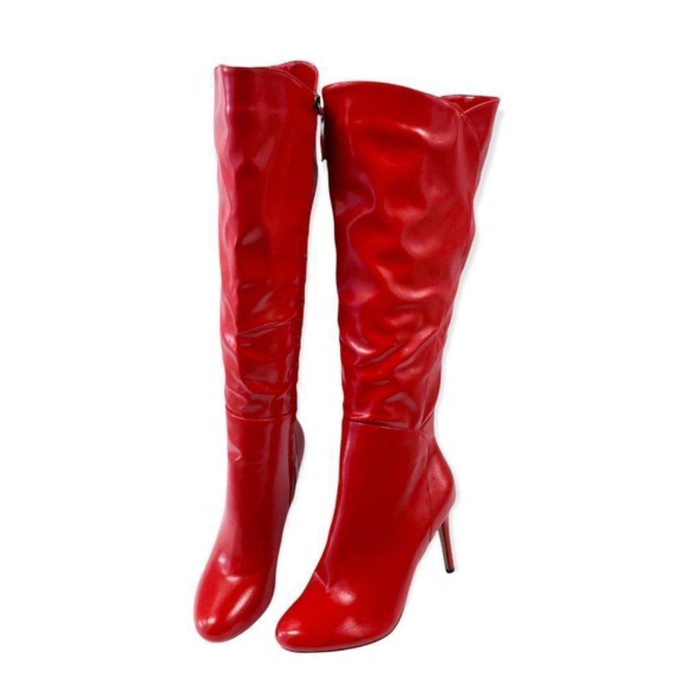 Size 9.5 sexy red boots